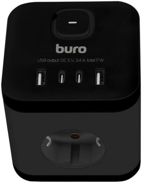 фото Разветвитель сетевой Buro BU-PW3UC-B в Казани