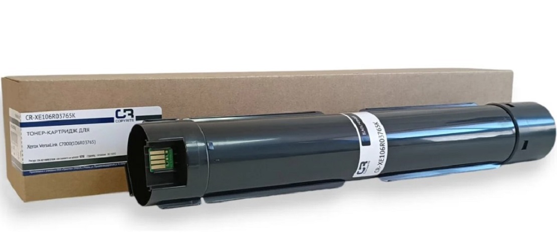 

Тонер-картридж CopyRite CR-XE106R03765K для Xerox VersaLink C7000, 10700стр, black, CR-XE106R03765K