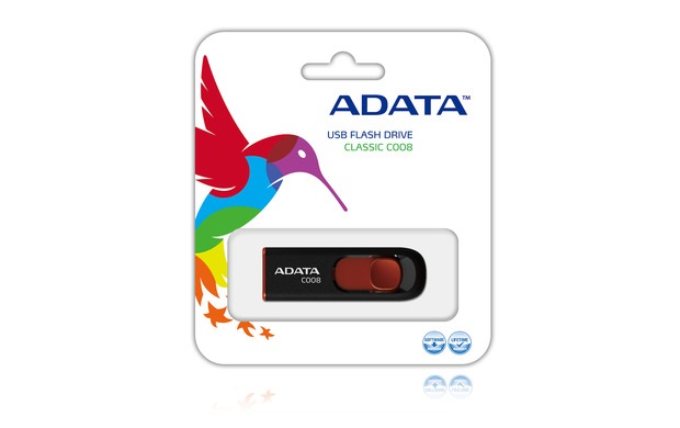 

Накопитель USB 2.0 32GB ADATA Classic C008 черный/красный, Classic C008