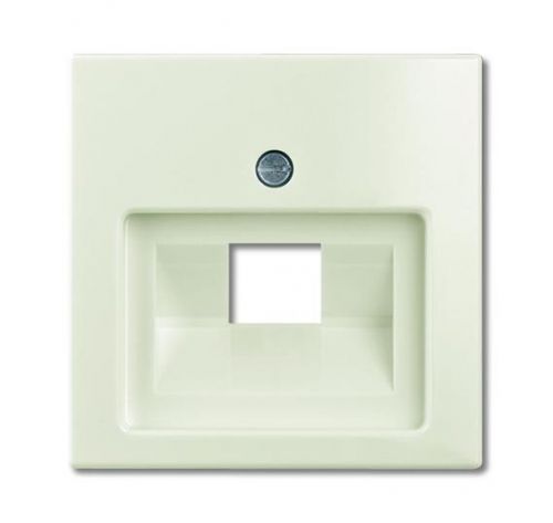

Накладка ABB 1753-0-0210 2CKA001753A0210 BASIC 55 (плата центральная) 1 пост для телекоммуникационной розетки 0213/0216 шале (белая), 1753-0-0210