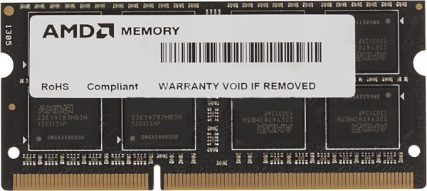фото Модуль памяти SODIMM DDR3 8GB AMD R538G1601S2S-U в Уфе