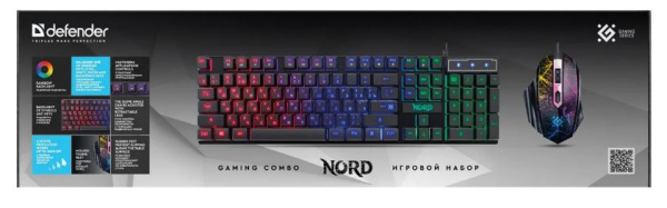 фото Клавиатура и мышь  Defender NORD GS-959 RU в Уфе