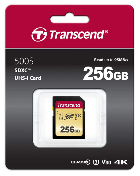 фото Карта памяти 256GB Transcend TS256GSDC500S