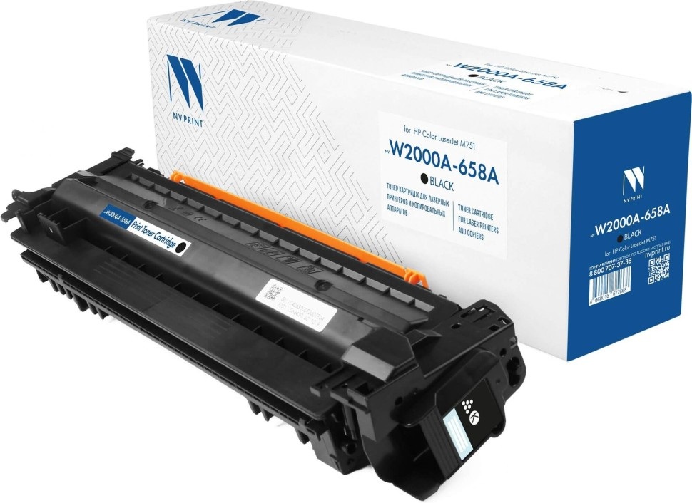 

Картридж NVP NV-W2000A-658A-Bk для HP Color LaserJet M751 (7000k), Black, NV-W2000A-658A-Bk