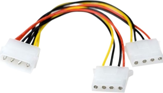 

Разветвитель Exegate EX261530RUS Molex/2xMolex, для HDD, 0,15м, EX261530RUS