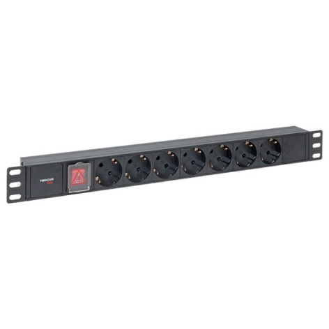 фото Блок розеток 19", 7 розеток EKF TRP-HPD-LS-10A-7SH-C14 в Челябинске