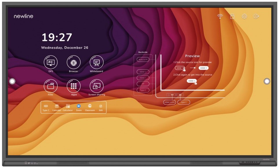 

Интерактивная панель Newline TT-8621Q (8 Гб) LED TruTouch, TT-8621Q (8 Гб)