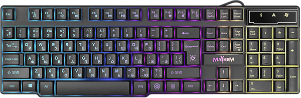Изображение товара Клавиатура Defender Mayhem GK-360DL RU