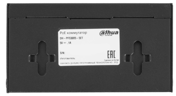 фото Коммутатор неуправляемый Dahua DH-PFS3005-5ET в Омске