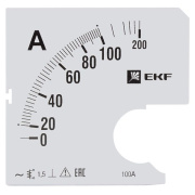 фото Шкала EKF s-a961-100