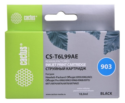 фото Картридж  Cactus CS-T6L99AE в Красноярске