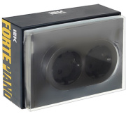 фото Розетка двухместная с заземлением  IEK FP-R21-16-1-K03