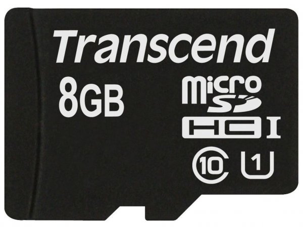фото Карта памяти MicroSDHC 8GB Transcend TS8GUSDHC10U1 в Перми