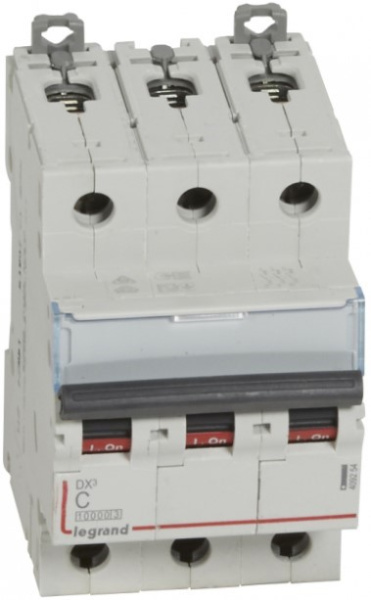 Изображение товара Автоматический выключатель Legrand 409257 3-pol IP20 16 кА