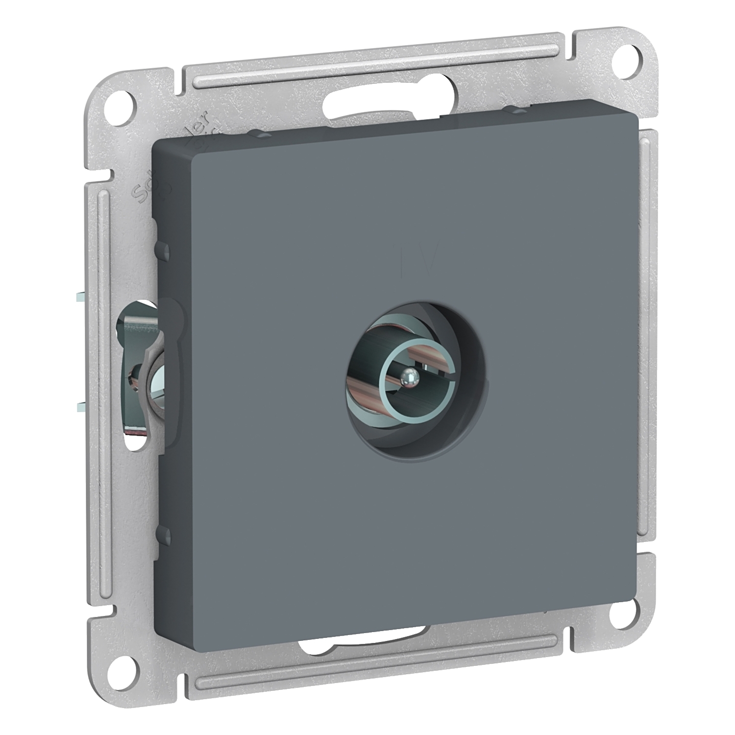 

Розетка Schneider Electric ATN000793 AtlasDesign, TV антенна, коннектор, механизм, грифель, ATN000793