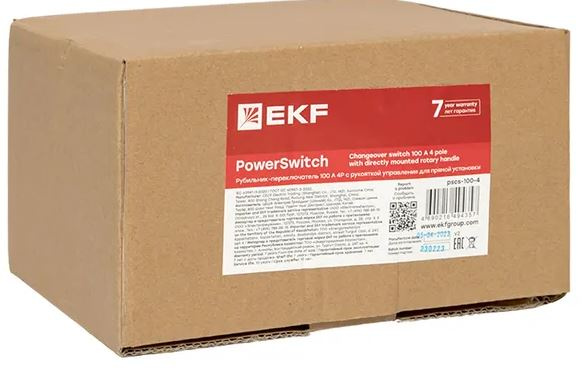 фото Рубильник-переключатель  EKF pscs-100-4 в Перми