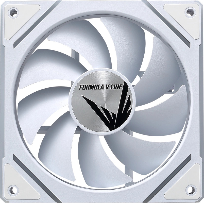 

Вентилятор FORMULA Floe Plus 12WH ARPW ARGB 120x120x25mm, белый, 450-1500rpm, 35.6cfm, 19-26.8dBa, 4-pin PWM, Ret, Floe Plus 12WH ARPW ARGB