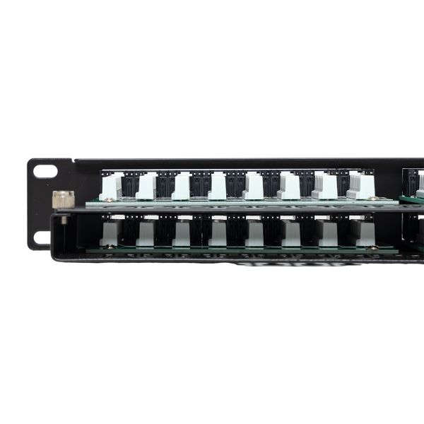 

Патч-панель EKF TRP-PPNL-5EUTP-C1U48 высокой плотности TERACOM PRO 19'' Cat.5E 1U неэкран. UTP 48 портов RJ-45 Dual IDC с органайзером, TRP-PPNL-5EUTP-C1U48