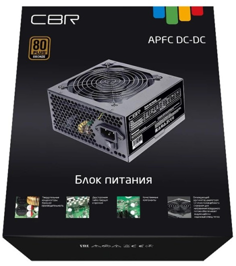 фото Блок питания ATX CBR PSU-ATX700-12GM в Казани