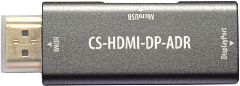 

Переходник Cactus CS-HDMI-DP-ADR аудио-видео HDMI (m)/DisplayPort (f) позолоч.конт. серый, CS-HDMI-DP-ADR