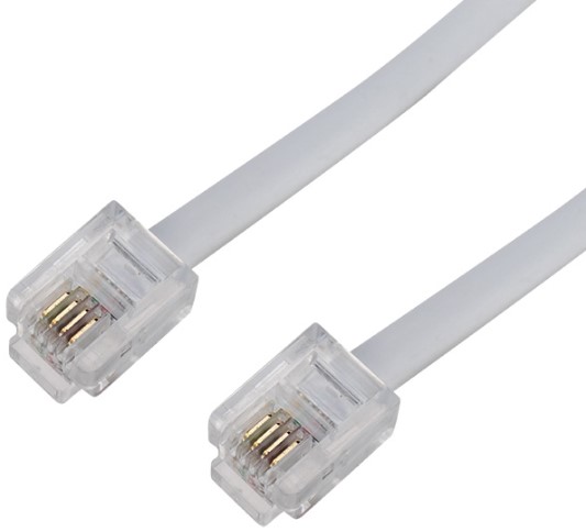 

Удлинитель Rexant 18-3031 телефонный 3М белый, 18-3031