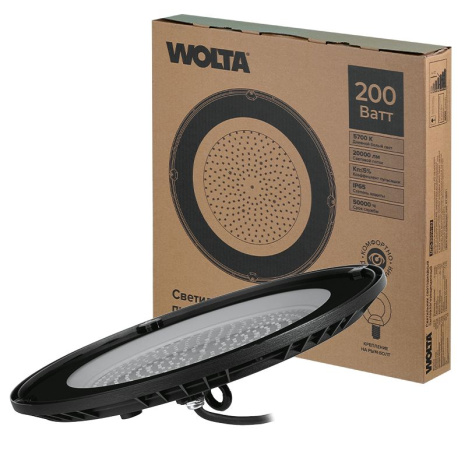 фото Светильник светодиодный WOLTA UFO-200W/02 в Уфе