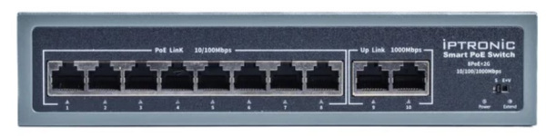 фото Коммутатор PoE IPTRONIC PS3-E10P8GH в Перми