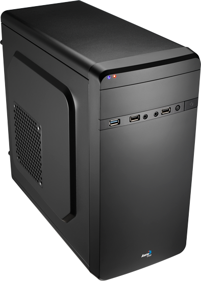 

Корпус mATX AeroCool Qs-180 4713105952919 (черный) без Б/п,, Qs-180