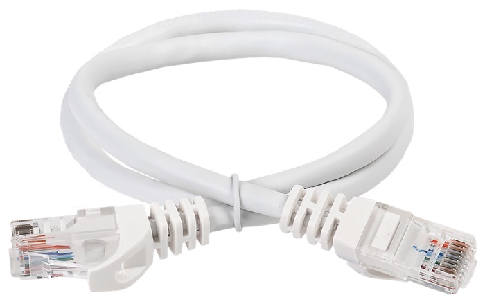

Кабель патч-корд U/UTP 5e кат. 0.5м ITK PC08-C5EU-05M белый, PC08-C5EU-05M
