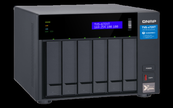 фото Сетевой RAID-накопитель  QNAP TVS-672XT-i5-8G в Перми