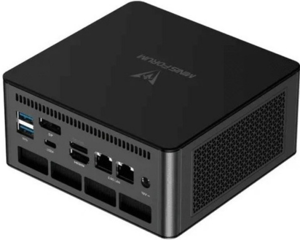 фото Мини ПК Minisforum UM890 Pro (AMD Ryzen 9 8945HS (8/16; 4,0ГГц; 16Мб), 4ГГц, 32ГБ DDR5, SSD 512 Гб, Radeon 780M, Windows 11 Профессиональная) [MF/UM890PRO/8945HS/32/512]