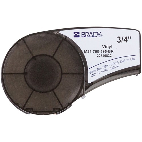 

Лента красящая Brady M21-750-595-BR brd139737 19.05 мм/6.4 м винил, белый на коричневом, M21-750-595-BR
