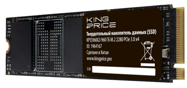 фото Накопитель SSD M.2 2280 KINGPRICE KPSS960G3 в Екатеринбурге 960 ГБ
