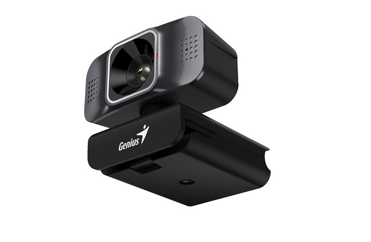 

Веб-камера Genius FaceCam Quiet 32200005400 Iron Grey, широкоугольный объектив 118 гр, микрофон, 1080p Full HD, 30 кадр. в сек, шумоподавление, кабель, FaceCam Quiet