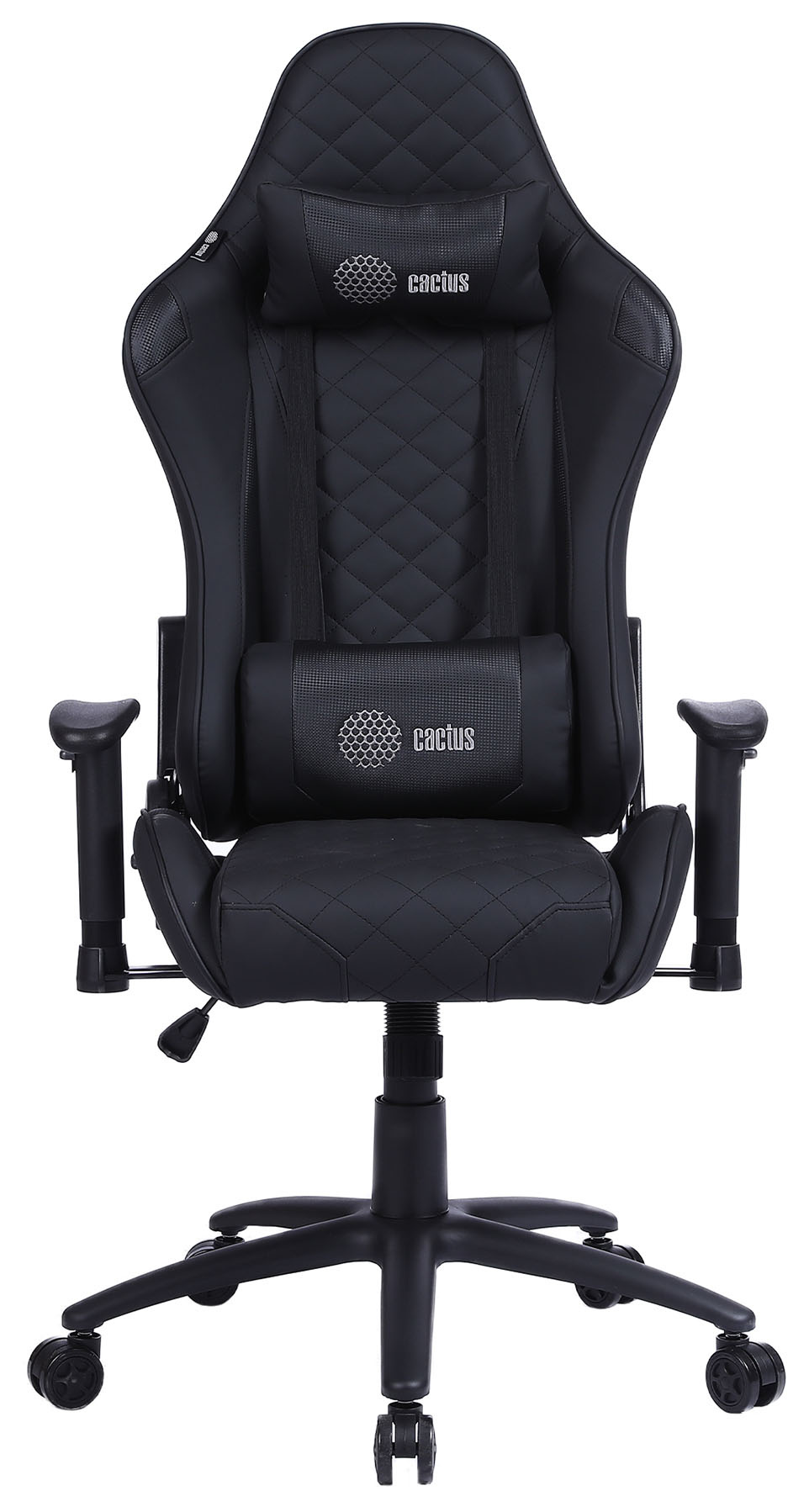 

Кресло Cactus CS-CHR-030BL игровое, черный эко.кожа металл, CS-CHR-030BL