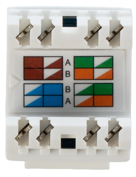 фото Модуль Keystone RJ45 UTP Filum FL-KJ-U6-WT-180 в Уфе