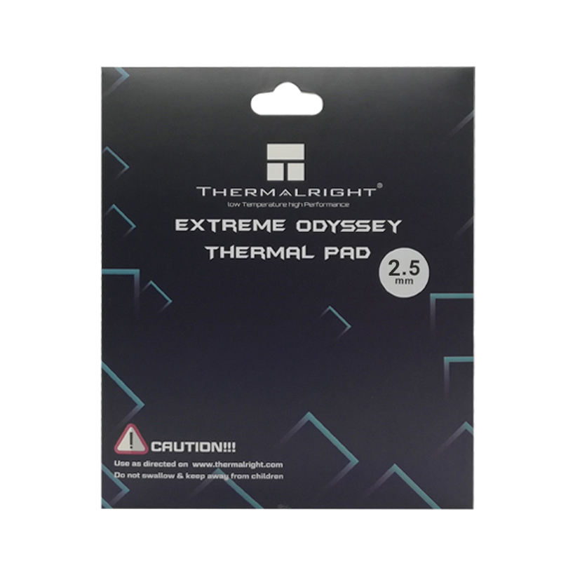 

Термопрокладка Thermalright Thermalright Extreme Odyssey ODYSSEY-120X120-2.5 120x120 мм, 2.5 мм, 12.8 Вт/мK, Thermalright Extreme Odyssey