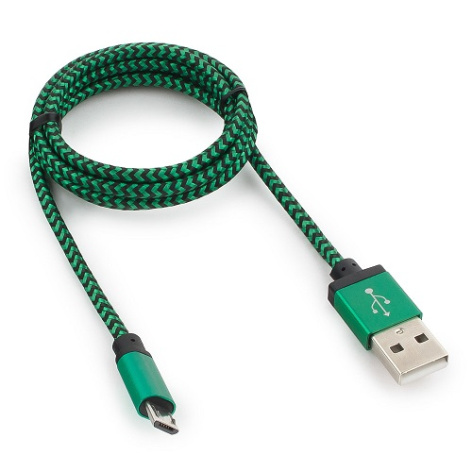 фото Кабель интерфейсный USB 2.0 Cablexpert CC-mUSB2gn1m в Казани