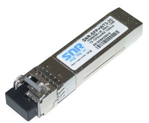 

Модуль SNR SNR-SFP+W73-20 одноволоконный, SFP+ WDM 10GBASE-LR/LW, разъем LC, рабочая длина волны Tx/Rx: 1270/1330нм, дальность до 20км (12dB), SNR-SFP+W73-20