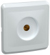 фото Розетка телевизионная  IEK EAV10-K01-DM