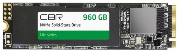 фото Накопитель SSD M.2 2280 CBR SSD-960GB-M.2-LT22 в Самаре 960 ГБ