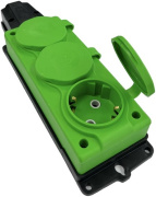 фото Удлинитель iTOK i-CONNECT-COLOR-SUR-PVS-315-3-54-10-GREEN