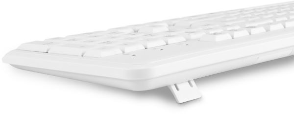 фото Клавиатура  Oklick K225W белый в Челябинске