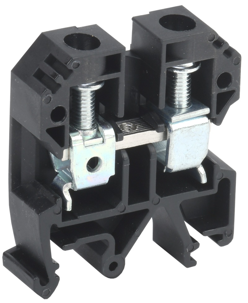 

Клемма винтовая IEK YZN30-010-K02 КВИ-10мм2 черная, YZN30-010-K02