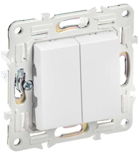фото Переключатель двухклавишный  IEK SK-V23-0-10-K01 в Ростове-на-Дону
