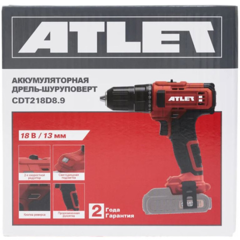 фото Дрель - шуруповерт ATLET CDT218D8.9