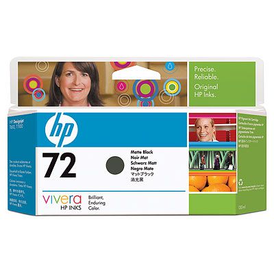 

Картридж HP C9403A №72 матовый чёрный , ёмкость 130 мл, для Designjet T610/T620/T770/T790/T1100/T1120/T1200/T1300/T2300, C9403A