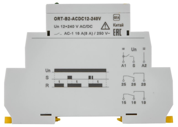 фото Реле задержки выключения IEK ORT-B2-ACDC12-240V в Уфе