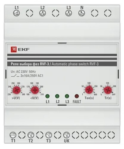 фото Реле контроля фаз EKF RVF-3 в Казани