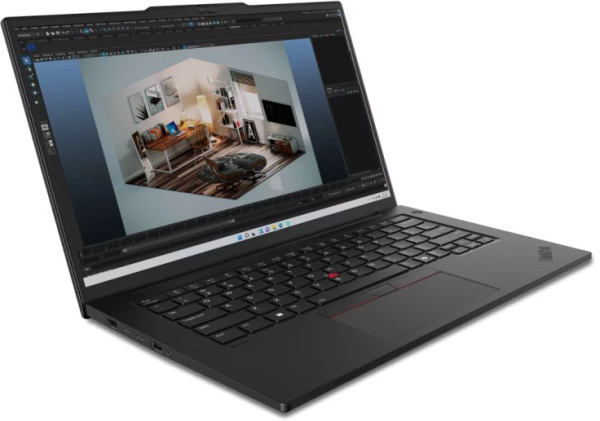 фото Ноутбук  Lenovo ThinkPad P14s G5 в Красноярске 14.5 ", Core Ultra 7, 32 Гб RAM, 1 Тб SSD, Arc graphics, Черный